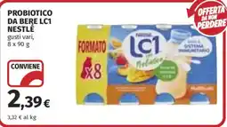 Ipercoop Probiotico da bere lc1 Nestlé offerta