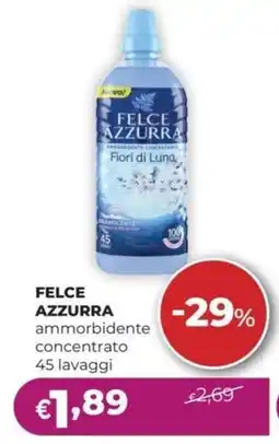 La Saponeria FELCE ZZURRA ammorbidente concentrato offerta
