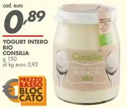 Italmark Yogurt intero bio consilia offerta
