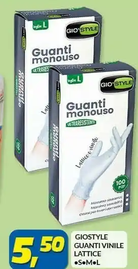 Risparmio Casa Gio style guanti monouso offerta