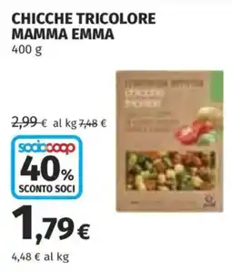 Ipercoop Chicche tricolore Mamma Emma offerta
