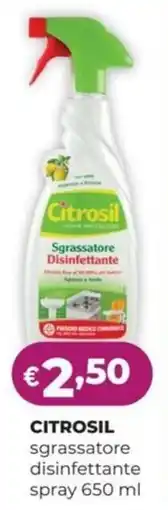 La Saponeria CITROSIL sgrassatore disinfettante spray offerta