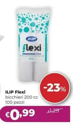 La Saponeria ILIP Flexi bicchieri 200 cc offerta