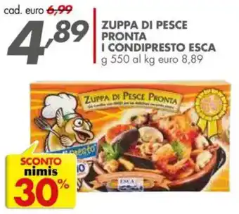 Italmark Zuppa di pesce pronta i condipresto esca offerta
