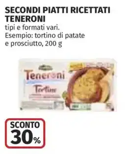 Ipercoop Secondi piatti ricettati teneroni Granterre offerta