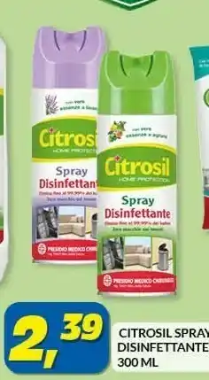 Risparmio Casa Citrosil spray disinfettante offerta