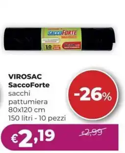 La Saponeria VIROSAC SaccoForte sacchi pattumiera offerta
