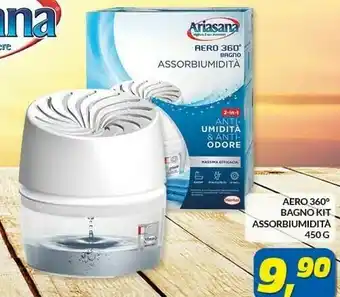 Risparmio Casa Aero 360° bagno kit 450g trasparente, bianco offerta