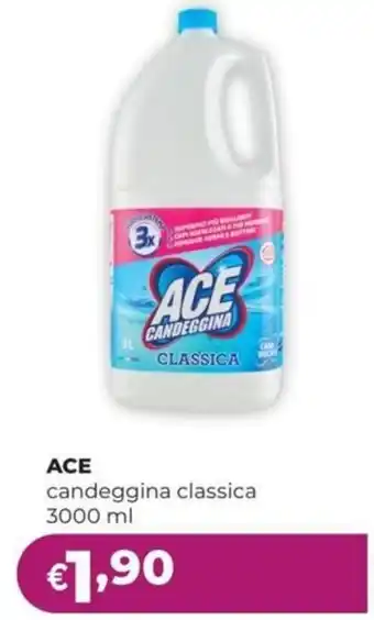 La Saponeria ACE candeggina classica offerta