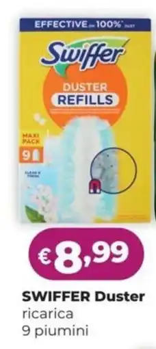 La Saponeria SWIFFER Duster ricarica 9 piumini offerta