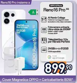 Unieuro Oppo reno16 pro 5G offerta
