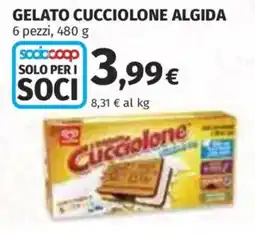 Ipercoop Gelato cucciolone Algida offerta