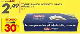 Italmark Yogurt bianco intero/0% grassi müller offerta