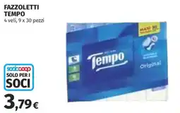 Ipercoop Fazzoletti Tempo offerta