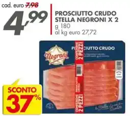 Italmark Prosciutto crudo stella negroni offerta