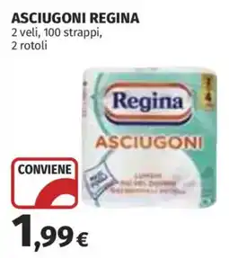 Ipercoop Asciugoni Regina offerta