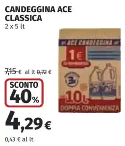 Ipercoop Candeggina ace classica offerta