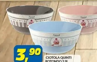 Risparmio Casa Ciotola quinti rotondo offerta