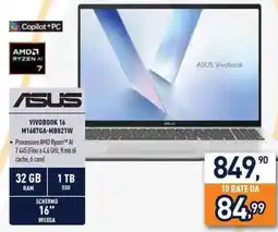 Unieuro Asus vivo800k 16 M1607GA-MB021W offerta