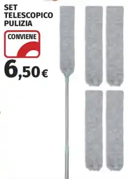 Ipercoop Set telescopico pulizia offerta