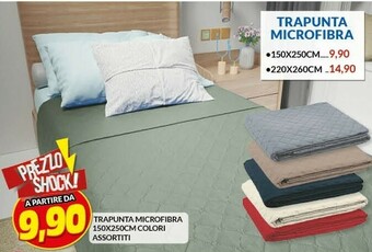 Risparmio Casa Trapunta microfibra offerta