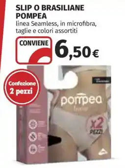 Ipercoop Slip o brasiliane Pompea offerta