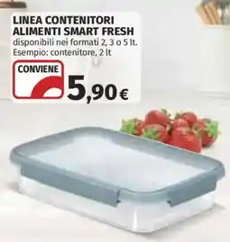 Ipercoop Linea contenitori alimenti smart fresh offerta