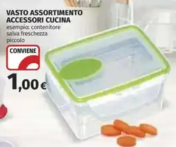 Ipercoop Vasto assortimento accessori cucina offerta