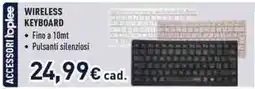 Unieuro Accessori ioplee wireless keyboard fino a 10mt offerta