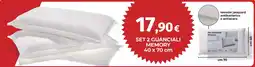 Ipercoop Set 2 guanciali memory offerta