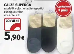 Ipercoop Calze superga offerta