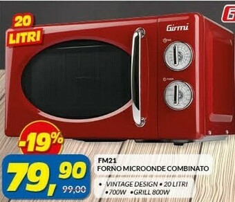 Risparmio Casa Fm21 forno microonde combinato offerta