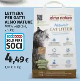 Ipercoop Lettiera per gatti Almo Nature offerta
