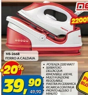 Risparmio Casa Ferro a caldaia ns-2668 offerta
