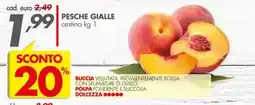 Italmark Pesche gialle offerta