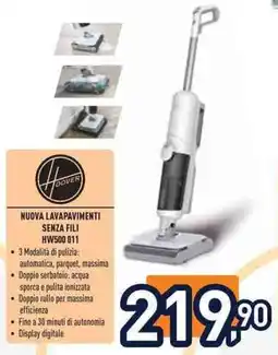 Unieuro Nuova lavapavimenti senza fili HW500 011 offerta