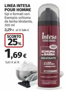 Ipercoop Linea intesa pour linea intesa pour Homme offerta