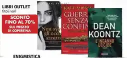 Ipercoop Libri outlet offerta