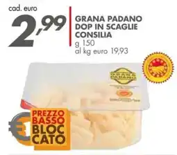 Italmark Grana padano dop in scaglie consilia offerta