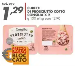 Italmark Cubetti di prosciutto cotto consilia offerta