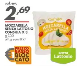 Italmark Mozzarella senza lattosio consilia offerta
