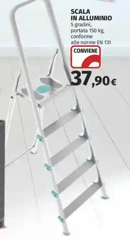Ipercoop Scala in alluminio offerta