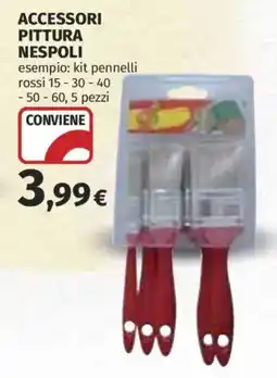 Ipercoop Accessori pittura nespoli offerta