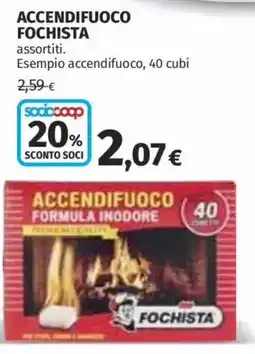 Ipercoop Accendifuoco fochista offerta