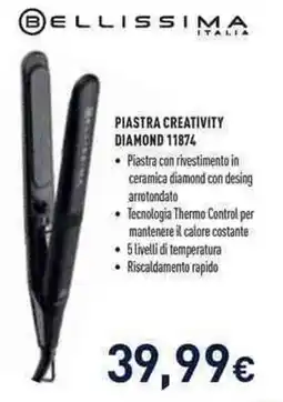 Unieuro Bellissima piastra creativity diamond 11874 offerta