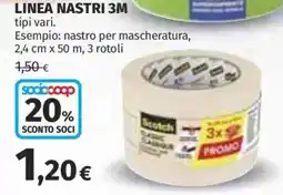 Ipercoop Linea nastri 3m offerta