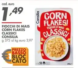 Italmark Fiocchi di mais corn flakes classici consilia offerta