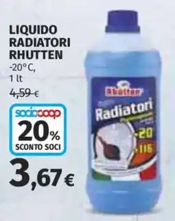 Ipercoop Liquido radiatori rhutten offerta