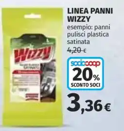 Ipercoop Linea panni wizzy offerta