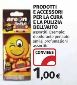 Ipercoop Prodotti e accessori per la cura e la pulizia dell'auto offerta